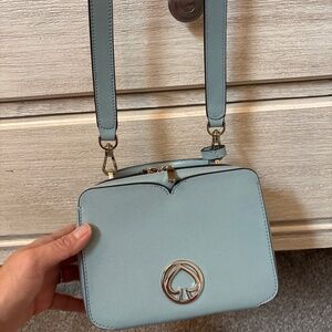 Blue Kate Spade purse